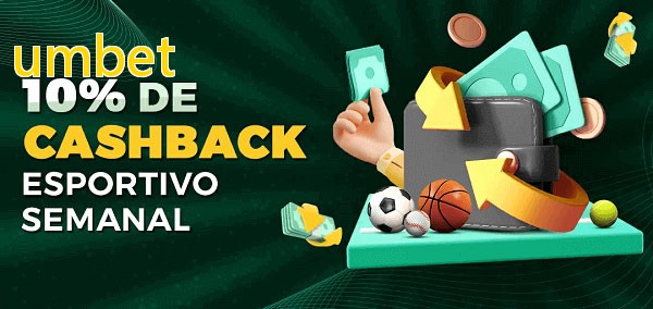 10% de bônus de cashback na umbet